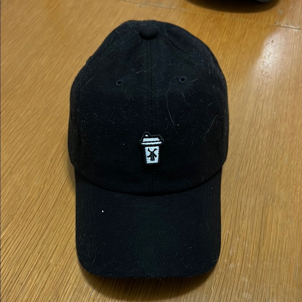 Dutch Bros Black Hat Classic Curved Brim